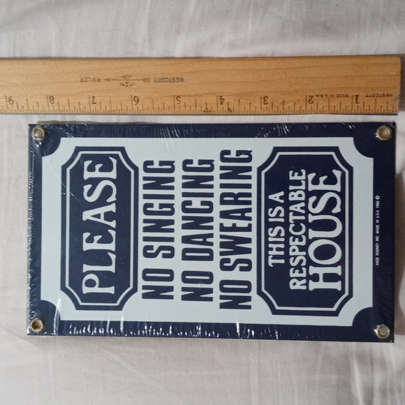 Metal sign - Picture 3 of 3